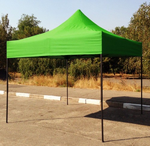 Раздвижной шатер (Зеленый тент)
